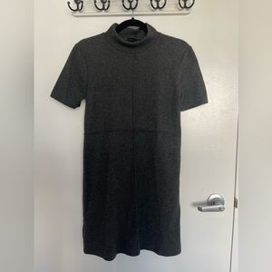 Zara Gray Cashmere Sweater Dress